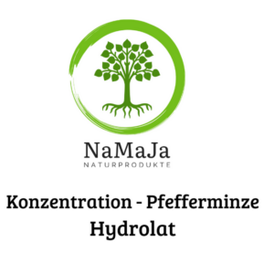Raumduft - Hydrolat: Konzentration - Pfefferminze - Logo